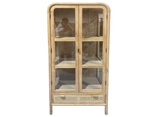 Vitrine coloris marron WANDERLUST DECO - x