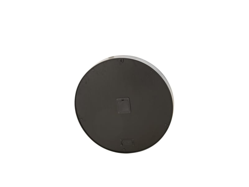  Horloge murale ronde en métal gaspar 60cm noir  - Conforama B