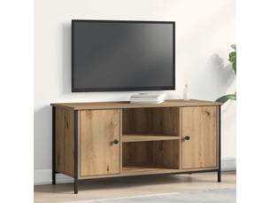Meuble tv coloris marron 100 cm <strong></strong>  <strong></strong>