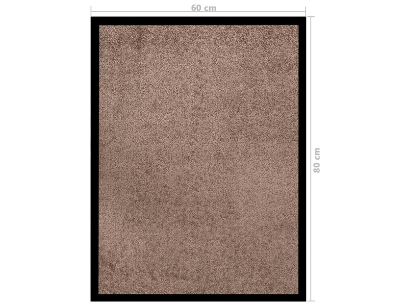  Paillasson marron 60x80 cm - comfortxl 331587 - Conforama E