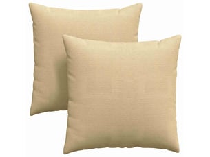 Lot de 2 coussins de canapé, coussins décoratifs vert gris 80 x 80 cm cf59208