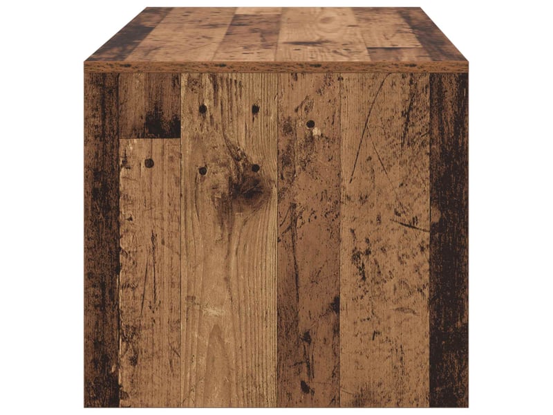  Table basse - table de salon - table à thé bois de chêne 102 x 50 x 45 cm bois d'ingénierie  - Conforama D
