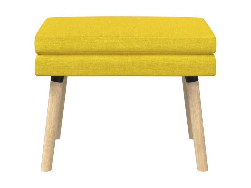  Banc d'entrée, banc à double couche jaune clair 60x40x46 cm tissu  - Conforama E