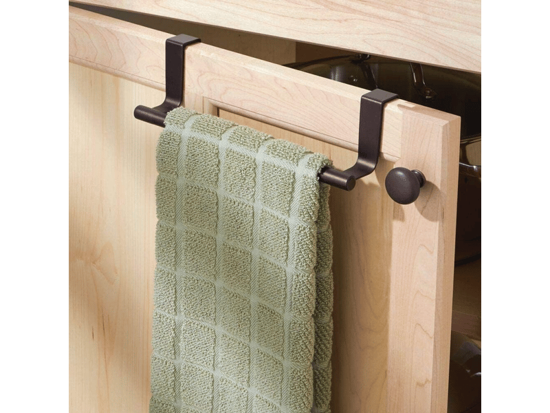  2 porte torchon cuisine, accroche torchon, rail de suspension en acier inoxydable pour cuisine et salle de bain, porte serviette salle de bain sans pe  - Conforama D