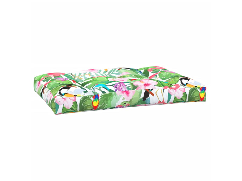  Coussin de palette, coussin de chaise, coussin de canapé multicolore 120x80x12 cm tissu cf55399  - Conforama D