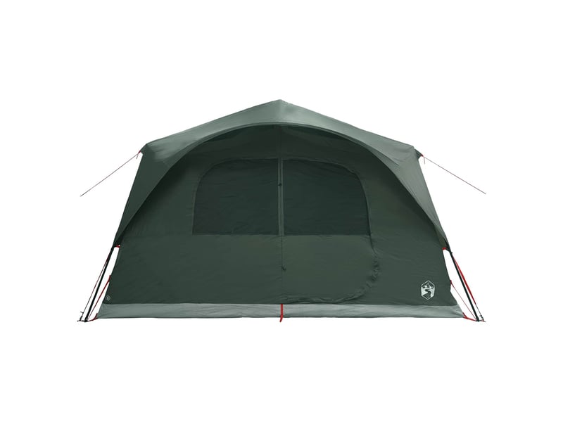 Tente instantanée, tente de camping 8 personne vert armée polyester et acier - Conforama E