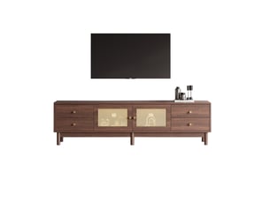 Meuble tv coloris marron 180 cm   