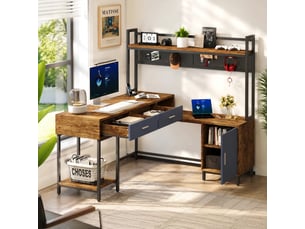 Bureau enfant 140 cm coloris noir
