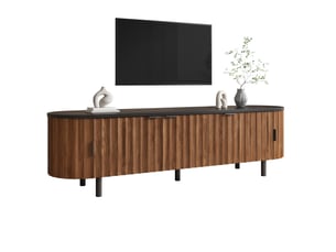 Meuble tv coloris marron 170 cm <strong>HAVRYA</strong>  <strong></strong>