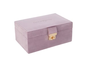Boîte à bijoux à compartiments oto 21cm lilas