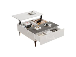 Table basse  coloris blanc <strong></strong> <strong></strong>