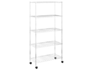 Etagère 75 cm coloris argenté