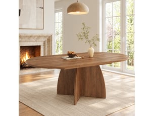 Table à manger extensible 120180 x 90 cm 6 à 8 personnes homvra