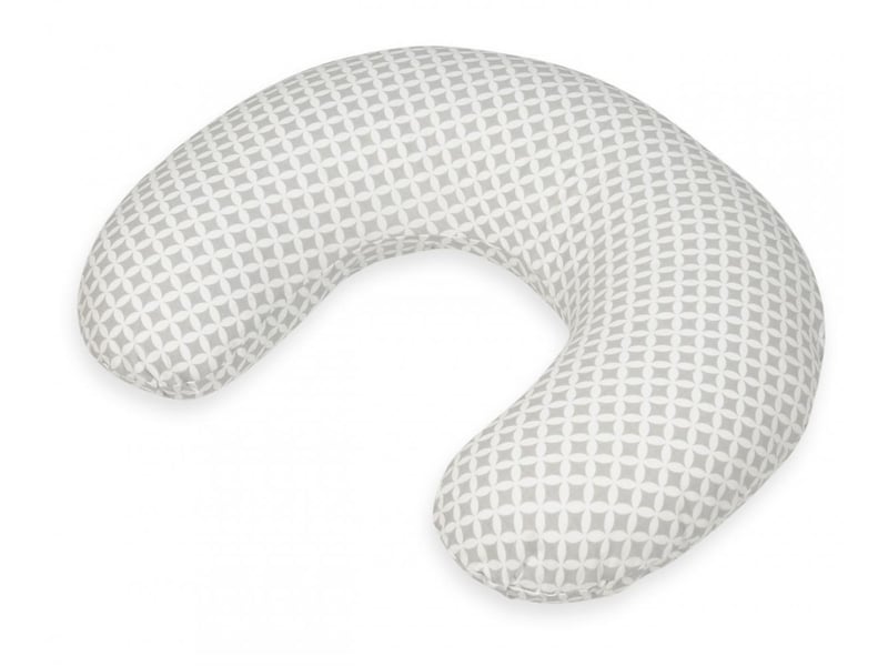  Coussin appui-tête carreaux gris 4200639 - Conforama A