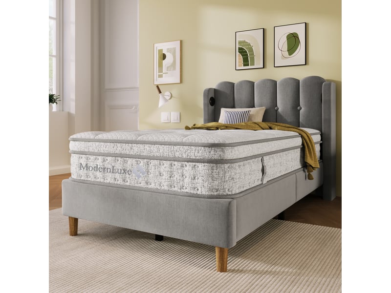  Matelas 90x200 cm à ressorts ensachés et mousse froide, 7 zones, h3  - Conforama D