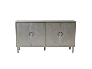 Buffet 4 porte(s) 0 tiroir(s) ULQENI - 152 cm coloris gris