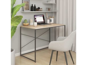 Bureau gaming 110 cm coloris bicolore