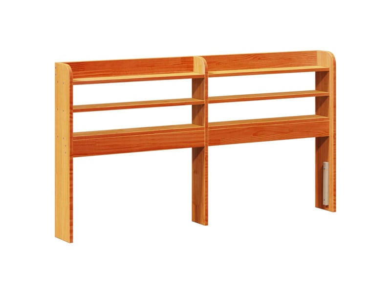 Lit double- lit adulte - cadre de lit et tête de lit sans matelas marron 150x200 cm - Conforama D