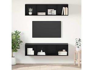 Meuble tv coloris noir 1 cm <strong></strong>  <strong></strong>