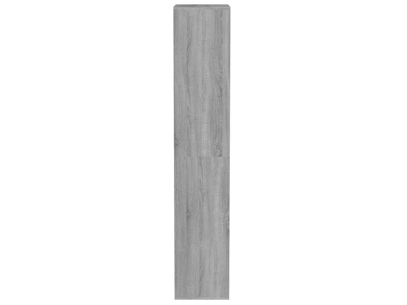  Meuble à chaussures, armoire à chaussures sonoma gris 54x34x183 cm bois d'ingénierie  - Conforama E