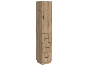 Armoire <strong></strong> <strong></strong> coloris bois clair largeur 33 cm