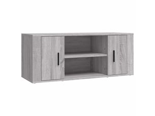 Meuble tv coloris gris 100 cm <strong></strong>  <strong></strong>