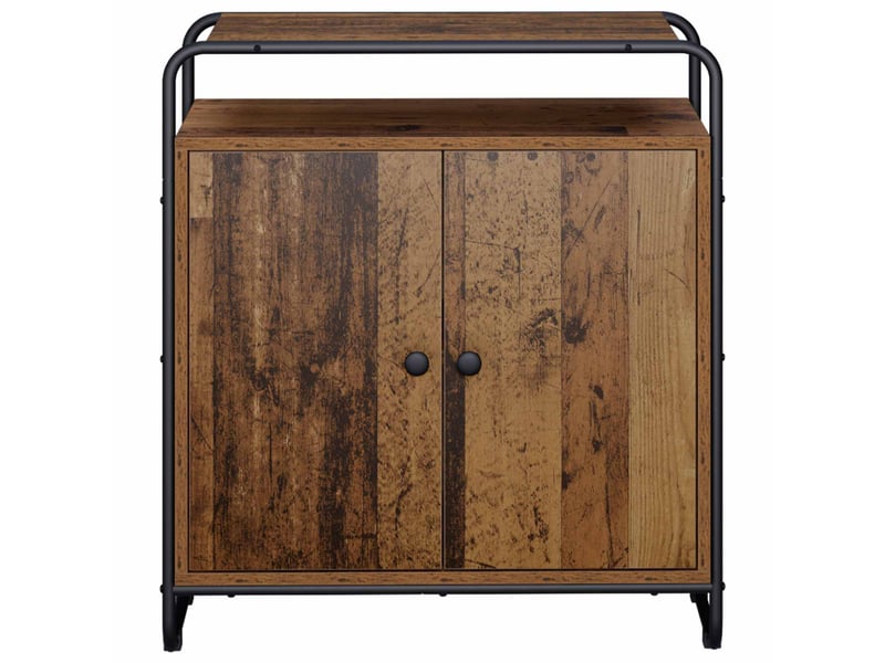  Buffet salon, buffet de rangement bois ancien 68x35x75 cm bois d'ingénierie shl94256  - Conforama D