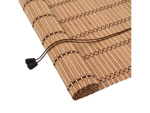 Store enrouleur - rideau enrouleur nature 150 x 220 cm bambou
