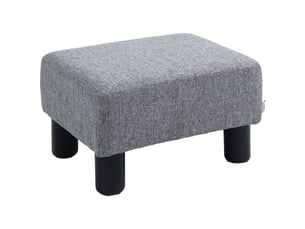 Pouf / repose pied gris
