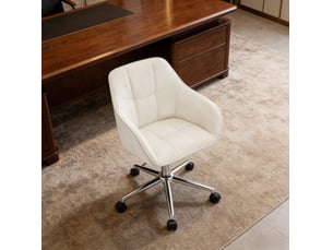 Chaise de bureau <strong>DESMIU</strong> <strong></strong> avec assise réglable en hauteur