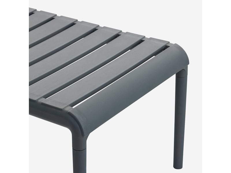  Table basse de salon et jardin en polypropylène arnad - anthracite  - Conforama D
