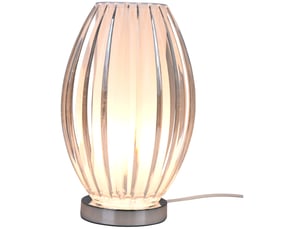 Lampe acrylique transparent, hauteur 29,2 cm PENSEE
