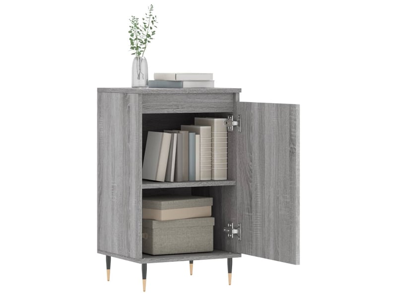  Buffets 2 pcs - bahut - meuble de rangement sonoma gris 40x35x70 cm bois d'ingénierie  - Conforama D