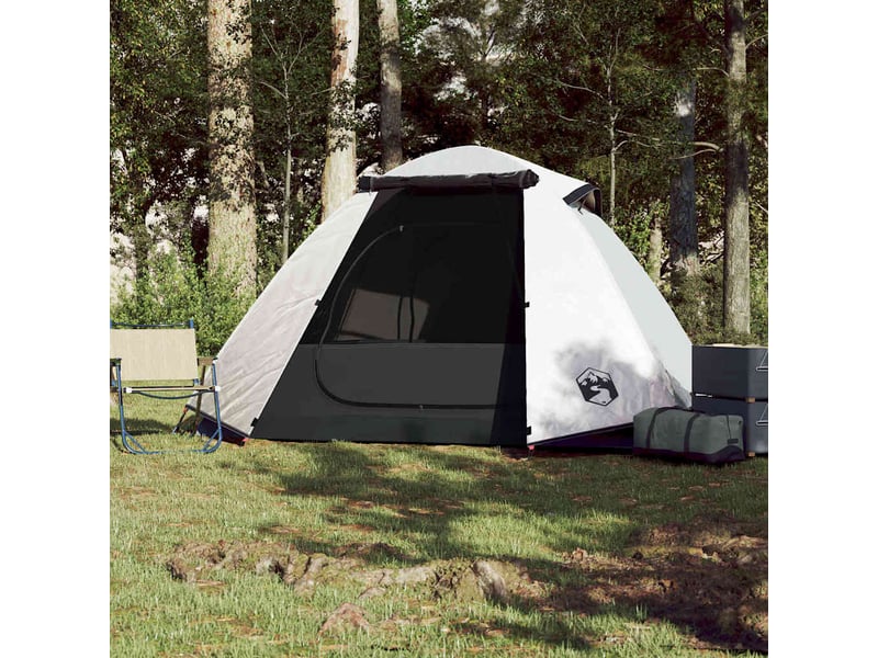 Tente de camping, tente à dôme 2 personnes tissu occultant imperméable shl30073 - Conforama C