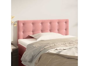 Tete de lit A poser largeur 80 cm   rose