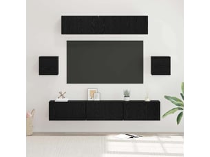 Meuble tv coloris noir 80 cm <strong></strong>  <strong></strong>