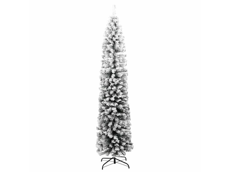 Sapin de noël - arbre de noël artificiel vert 210 cm pvc et acier et plastique - Conforama E