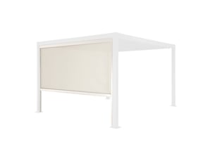 Store latéral 3m beige pour pergola bioclimatique palace