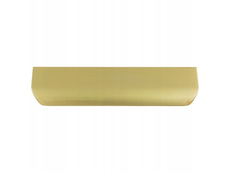  Poignée de meuble angulaire de couleur dorée mate 128148 mm.  - Conforama D