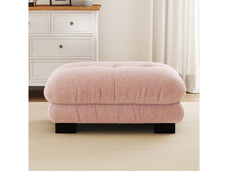 Pouf paris - rosa SF20250027009 - Conforama D