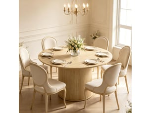 Ensemble table rond(e)    CRAVDOM  