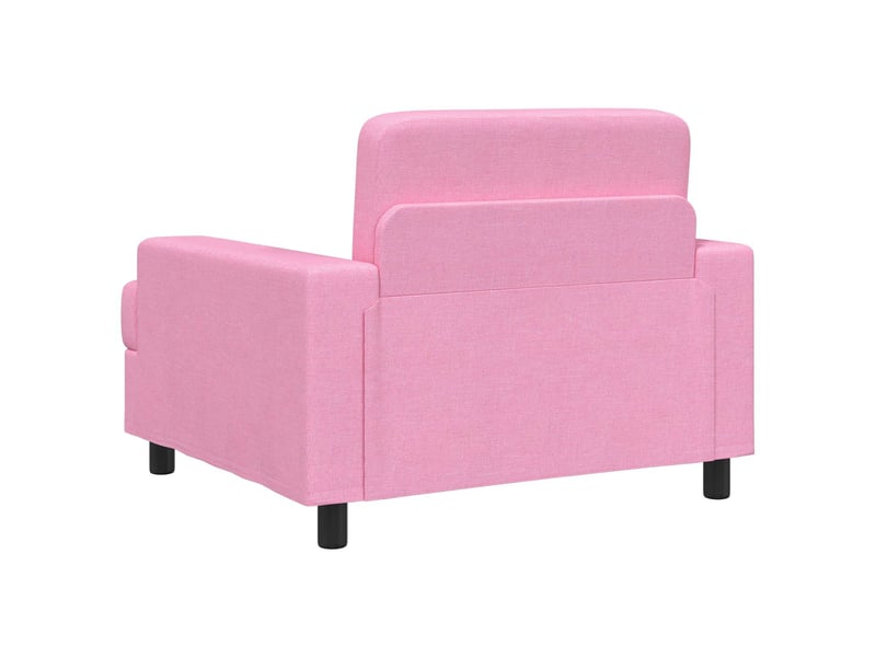 Vidaxl fauteuil rose tissu - Conforama E