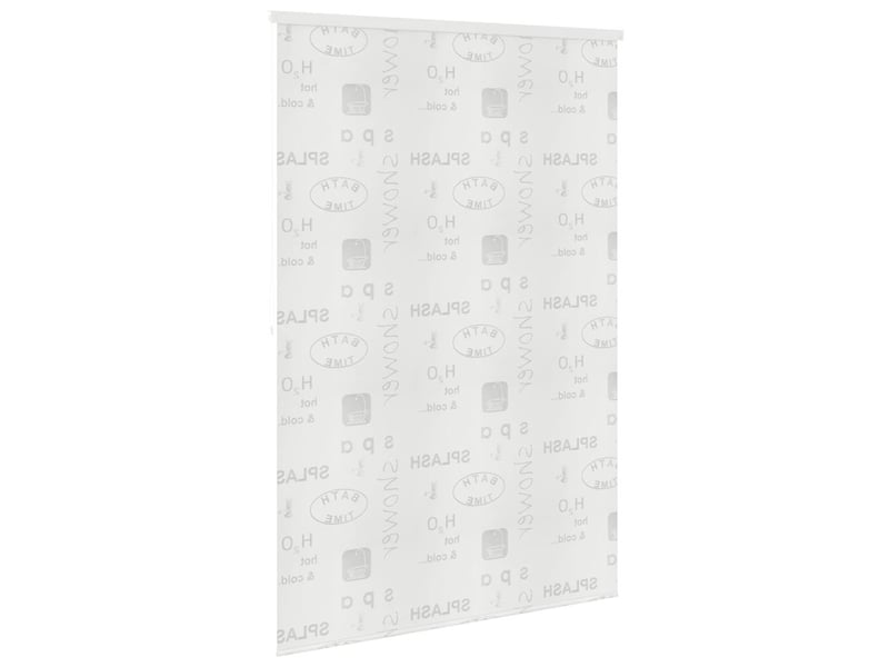 Store enrouleur, store roulant de douche 140x240 cm éclaboussures cf47273 - Conforama D
