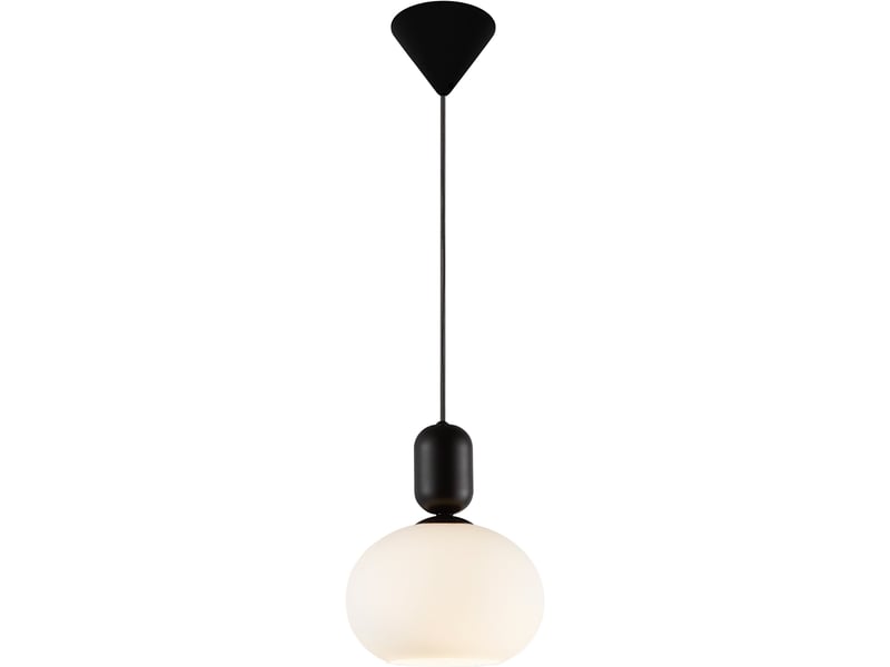 Suspension notti 20 verrerie noir, h.23.8 - ip20 - e27 nordlux intérieur 2011003003 - Conforama D