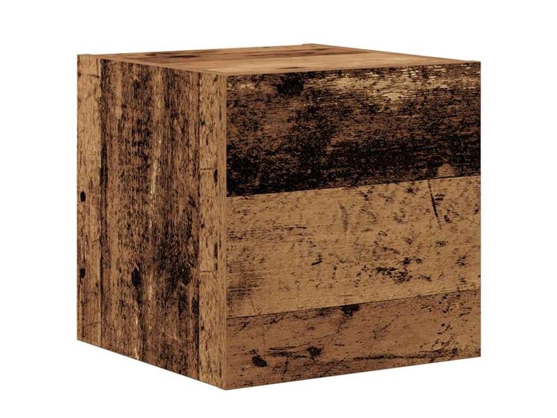  Ensemble meuble tv - banc tv - meuble de rangement 7 pcs bois ancien bois d'ingénierie  - Conforama E