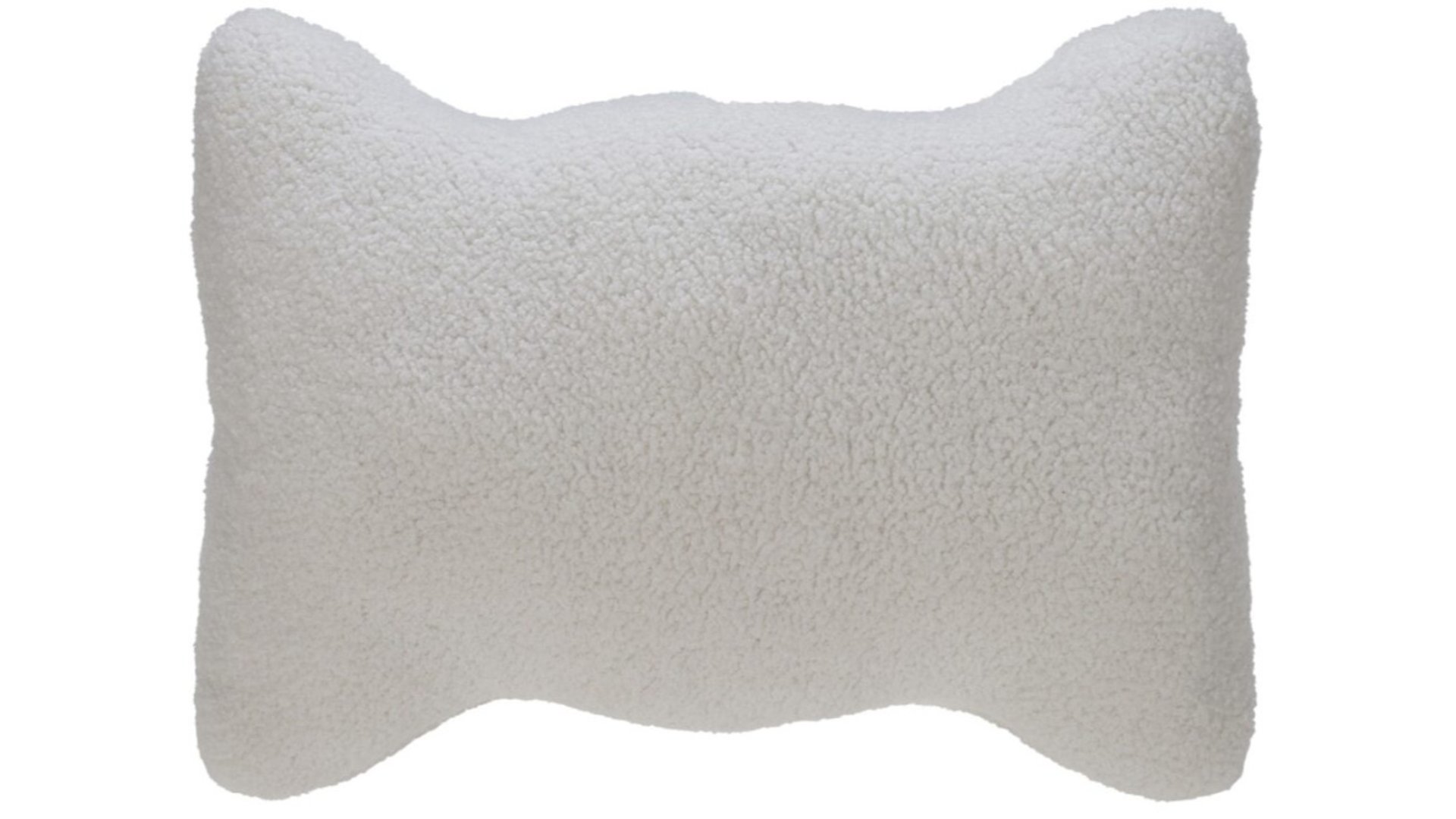 CONFORAMA Coussin 33x46 cm ELSA coloris blanc