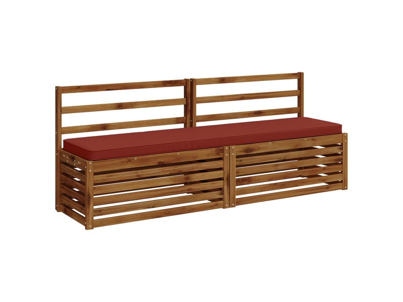  Coussin de banc, coussin d'assise, coussin pour chaisecanapé 1 pièce vught 100 % polyester rouge cf52212  - Conforama C