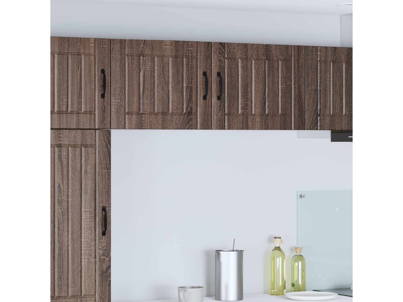  Armoire de cuisine chêne brun 50x31x40cm bois d'ingénierie shl1230  - Conforama B