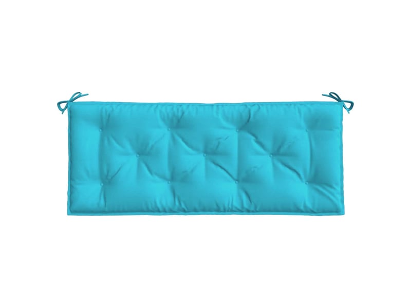 Coussin de banc de jardin, coussin d'assise turquoise 120x50x7 cm tissu cf52842  - Conforama D