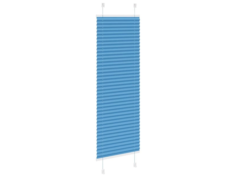  Store plissé, store de fenêtre bleu 45x100 cm largeur du tissu 44,4 cm polyester cf46791  - Conforama D